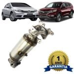 Catalisador Civic Cr-v 1.8 2.0 2012 A 2016 – Com Válvula e coletor alto