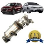 Catalisador Civic Cr-v 1.8 2.0 2012 A 2016 – Com Válvula e coletor baixo