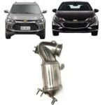 Catalisador Cruze e Tracker 1.4 Turbo 2017 2018 2019 2020 2021 2022